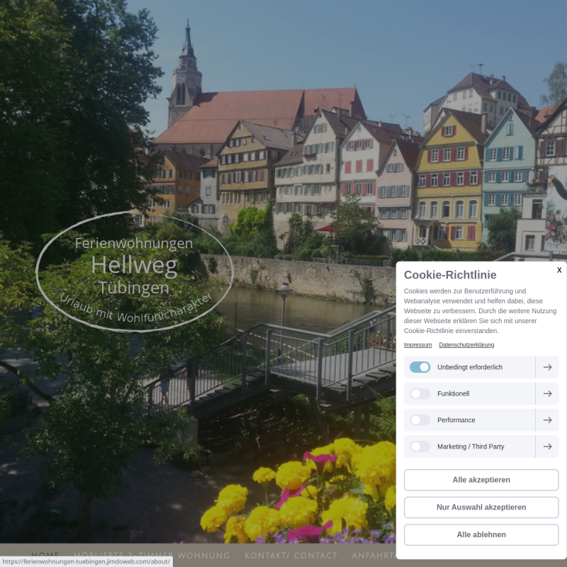 Ferienwohnungen Hellweg - Tübingen